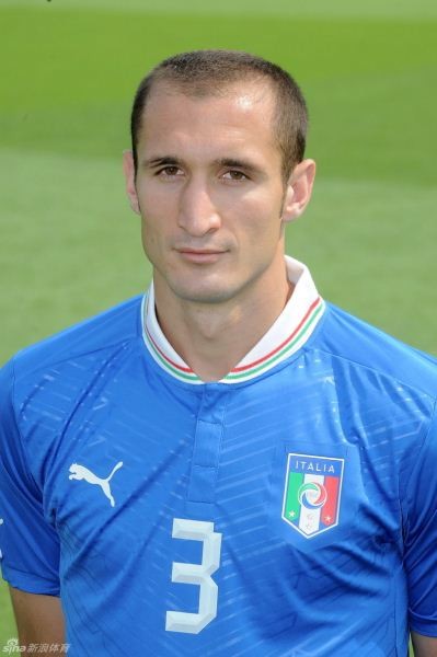 Trung vệ kỳ cựu Giorgio Chiellini - người chỉ huy hàng phòng ngự của Italia tại EURO 2012